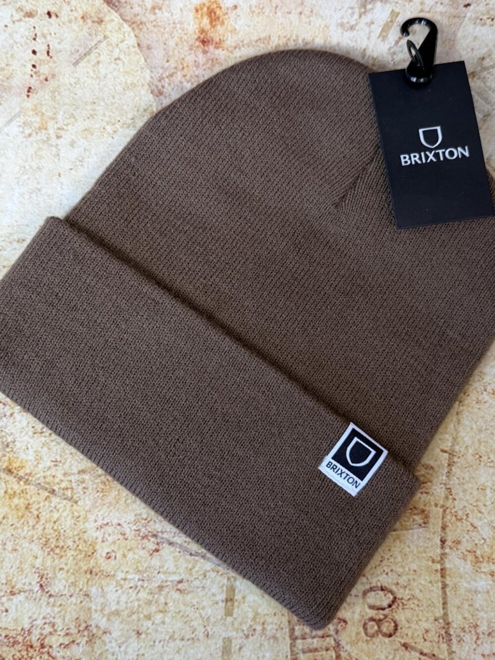 Brixton Harbor Beta Watch Cap Beanie - Coyote Brown - Picture 4 of 12